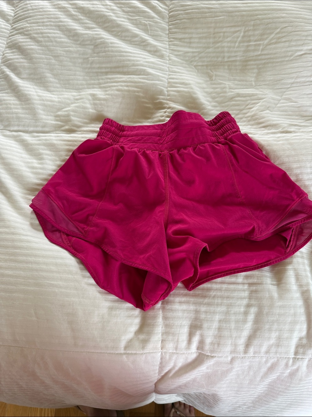 lululemon athletica Hot Pink Running Shorts